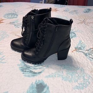 Lace up boots